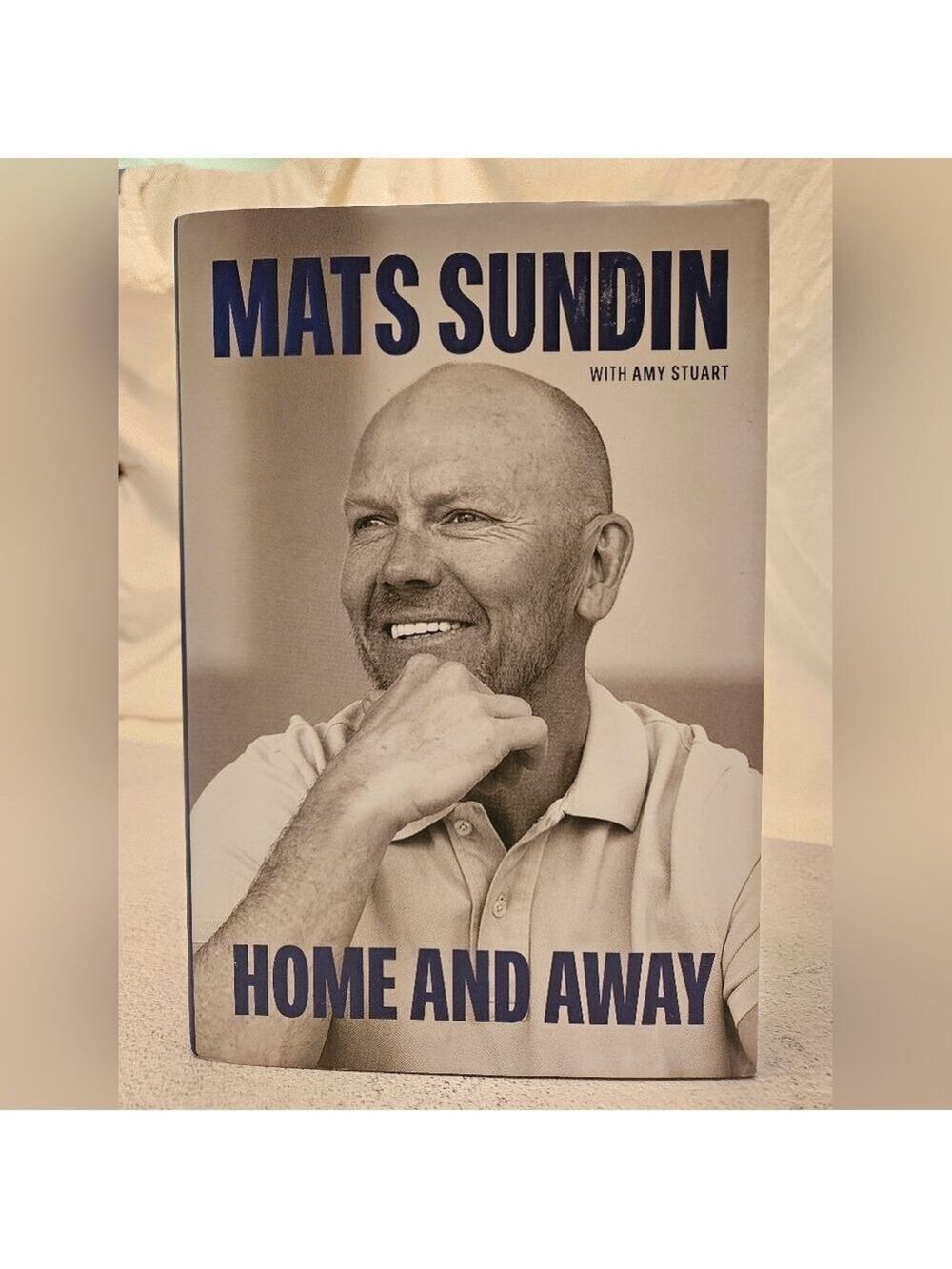 Mats Sundin Home and Away Hard Cover Book, Brand New